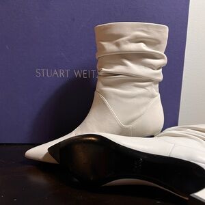 Stuart Weitzman White Women's Boots